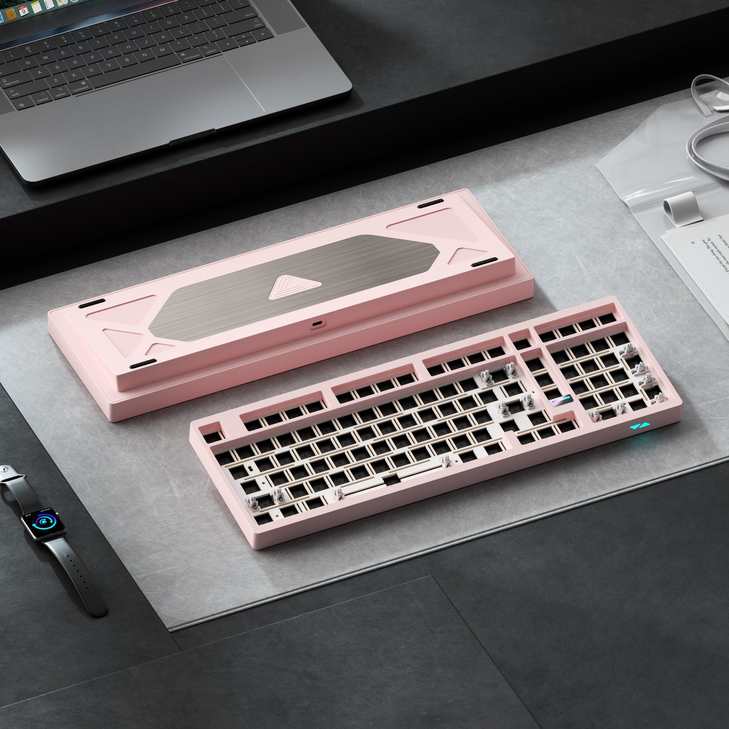 Weikav MAX102 RGB Wireless Mechanical Keyboard Kit – Hot-Swap, QMK/VIA, Aluminum Barebone