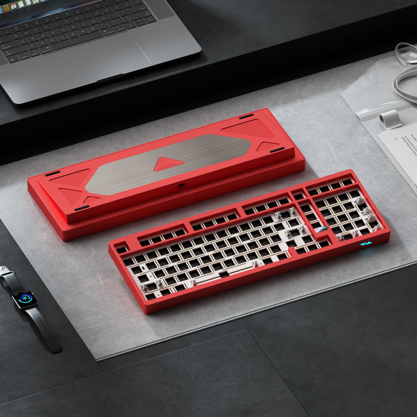 Weikav MAX102 RGB Wireless Mechanical Keyboard Kit – Hot-Swap, QMK/VIA, Aluminum Barebone
