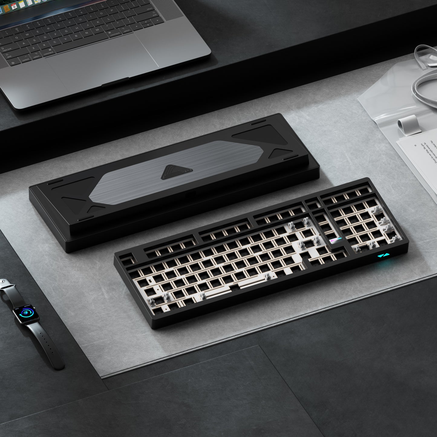 Weikav MAX102 RGB Wireless Mechanical Keyboard Kit – Hot-Swap, QMK/VIA, Aluminum Barebone