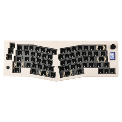 Photo of the Cidoo ABM066 wireless mechanical keyboard barebones in White