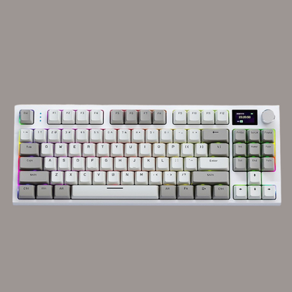 Photo of the Business Grey variant of the Attack Shark - K86 Premium TKL Wireless Mechanical Keyboard