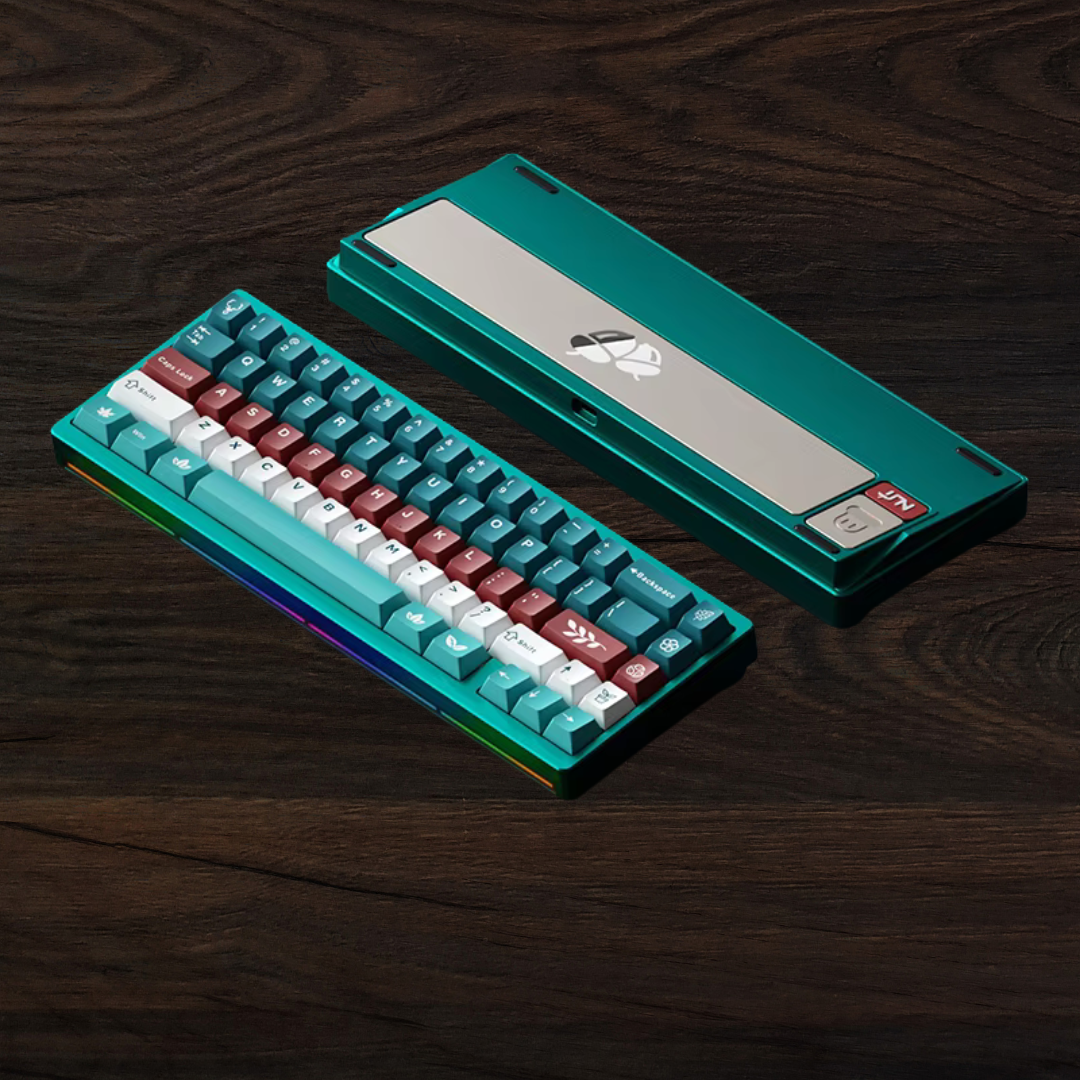 Weikav Nut65 Mechanical Gaming Keyboard Kit – Tri-Mode, Wireless, 6000mAh, RGB Sound-Reactive