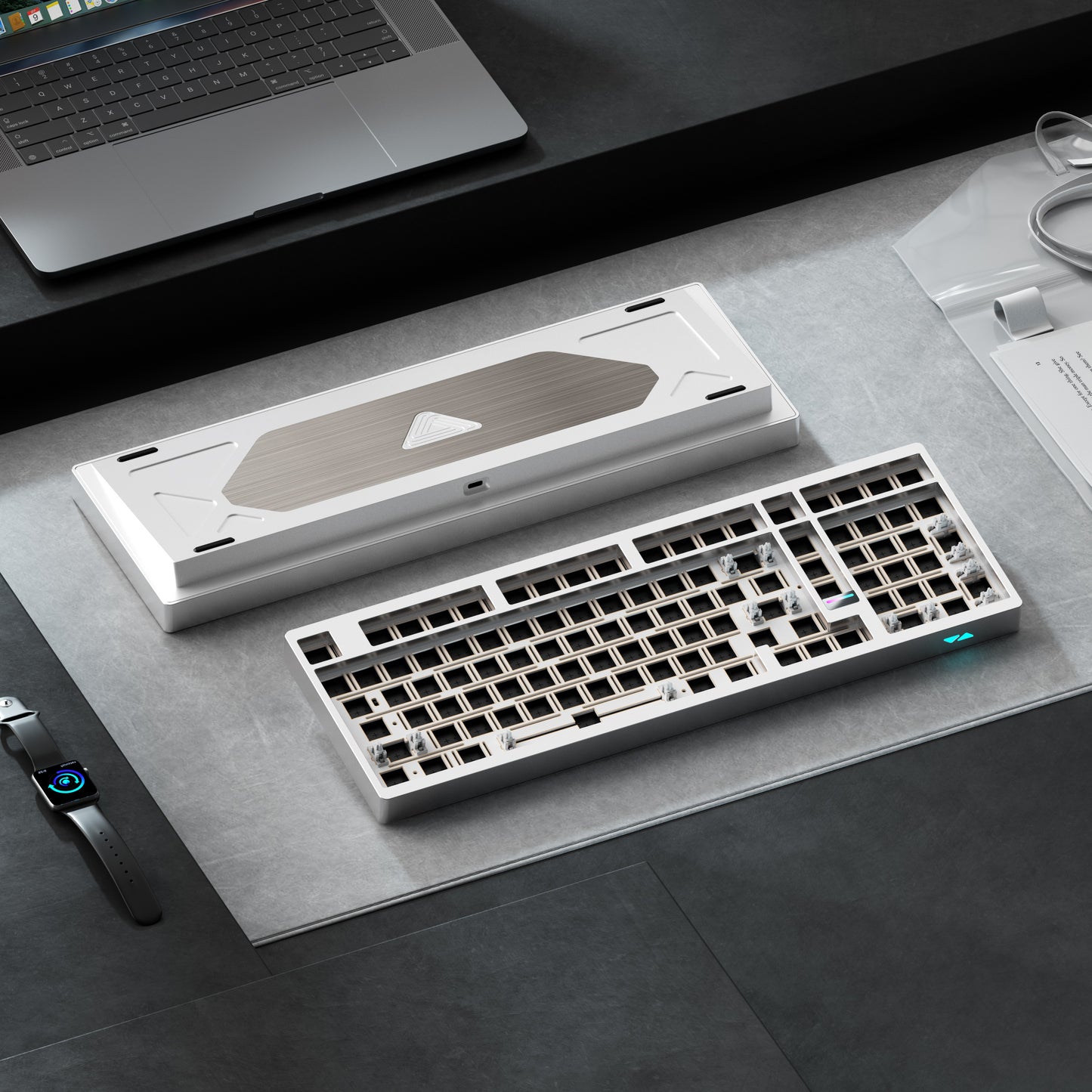 Weikav MAX102 RGB Wireless Mechanical Keyboard Kit – Hot-Swap, QMK/VIA, Aluminum Barebone