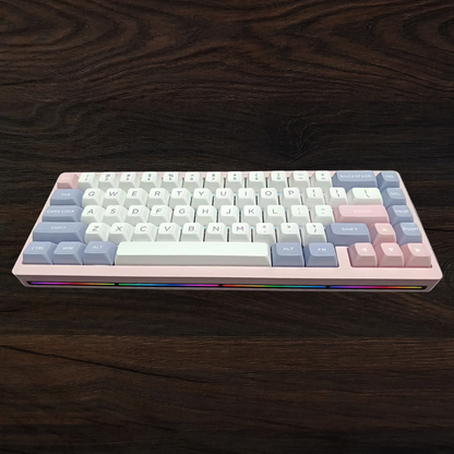 Weikav Nut65 Mechanical Gaming Keyboard Kit – Tri-Mode, Wireless, 6000mAh, RGB Sound-Reactive