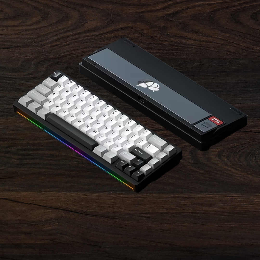 Weikav Nut65 Mechanical Gaming Keyboard Kit – Tri-Mode, Wireless, 6000mAh, RGB Sound-Reactive